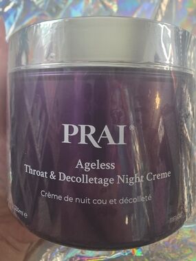 PRAI Ageless Night Creme 11 OZ JAR! THROAT & DECOLLETAGE